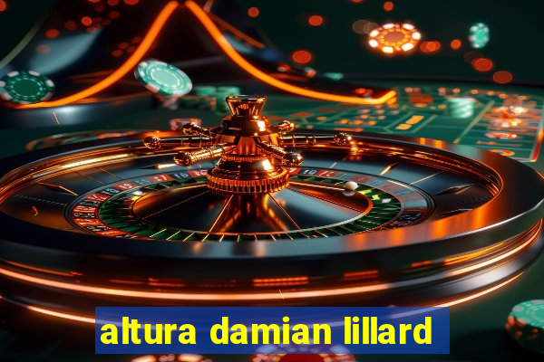 altura damian lillard